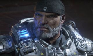 Old Marcus Fenix from Gears of War 4.