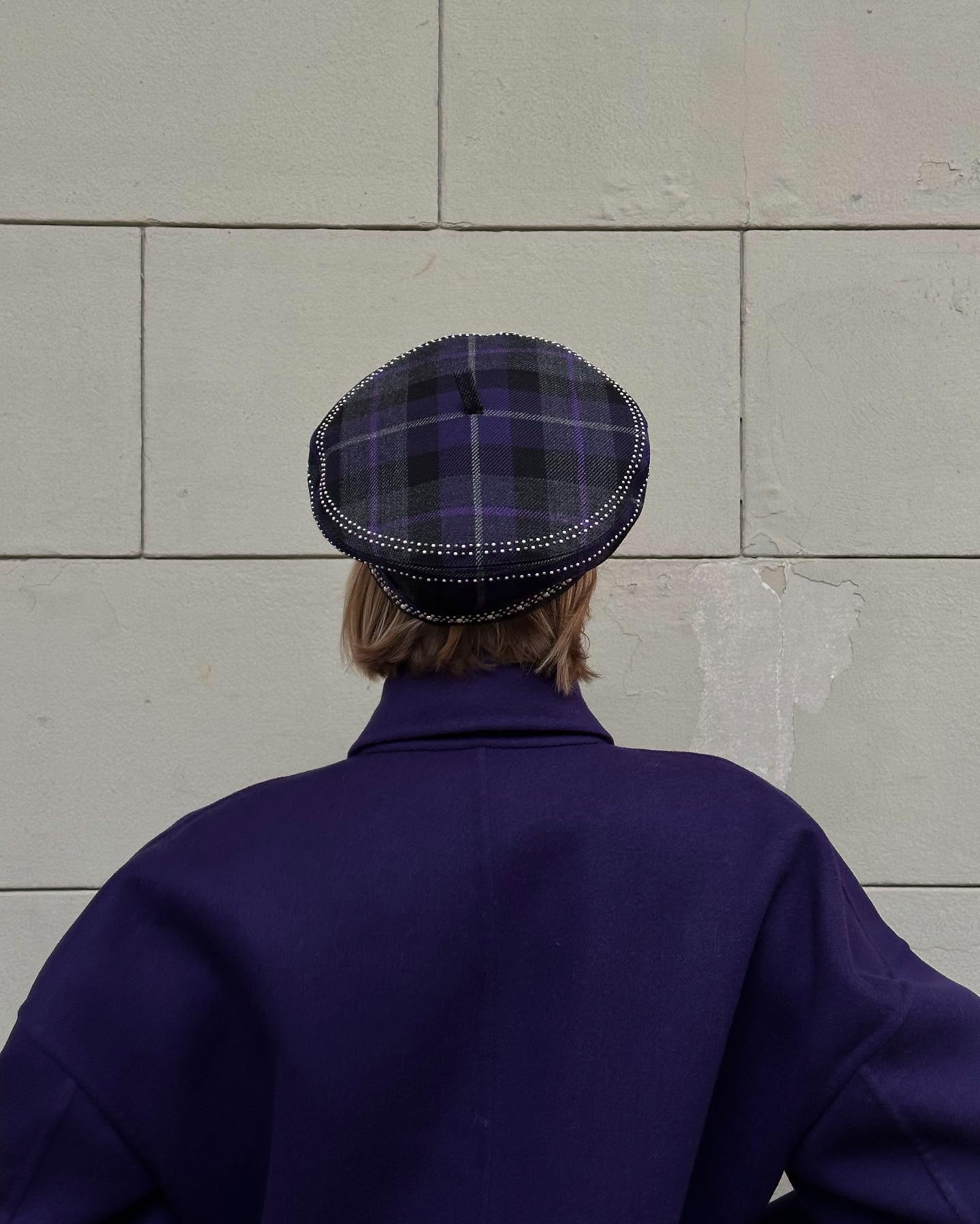 An image of a blunt bob from the back.