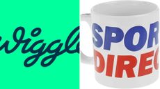 Image of Wiggle logo and Sports Direct Mug