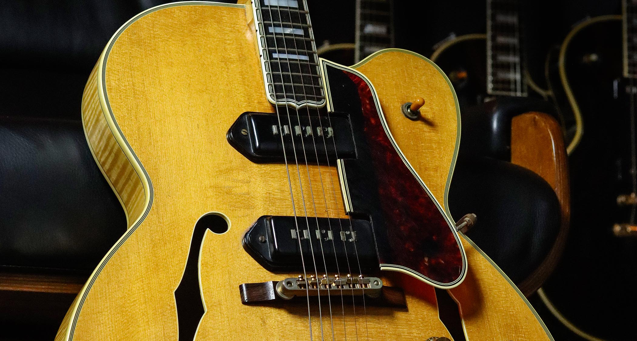 1957 Gibson Byrdland: A classic example of the blond thinline archtop that paved the way for the ES-335
