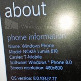 T-Mobile Lumia 810 with GDR2