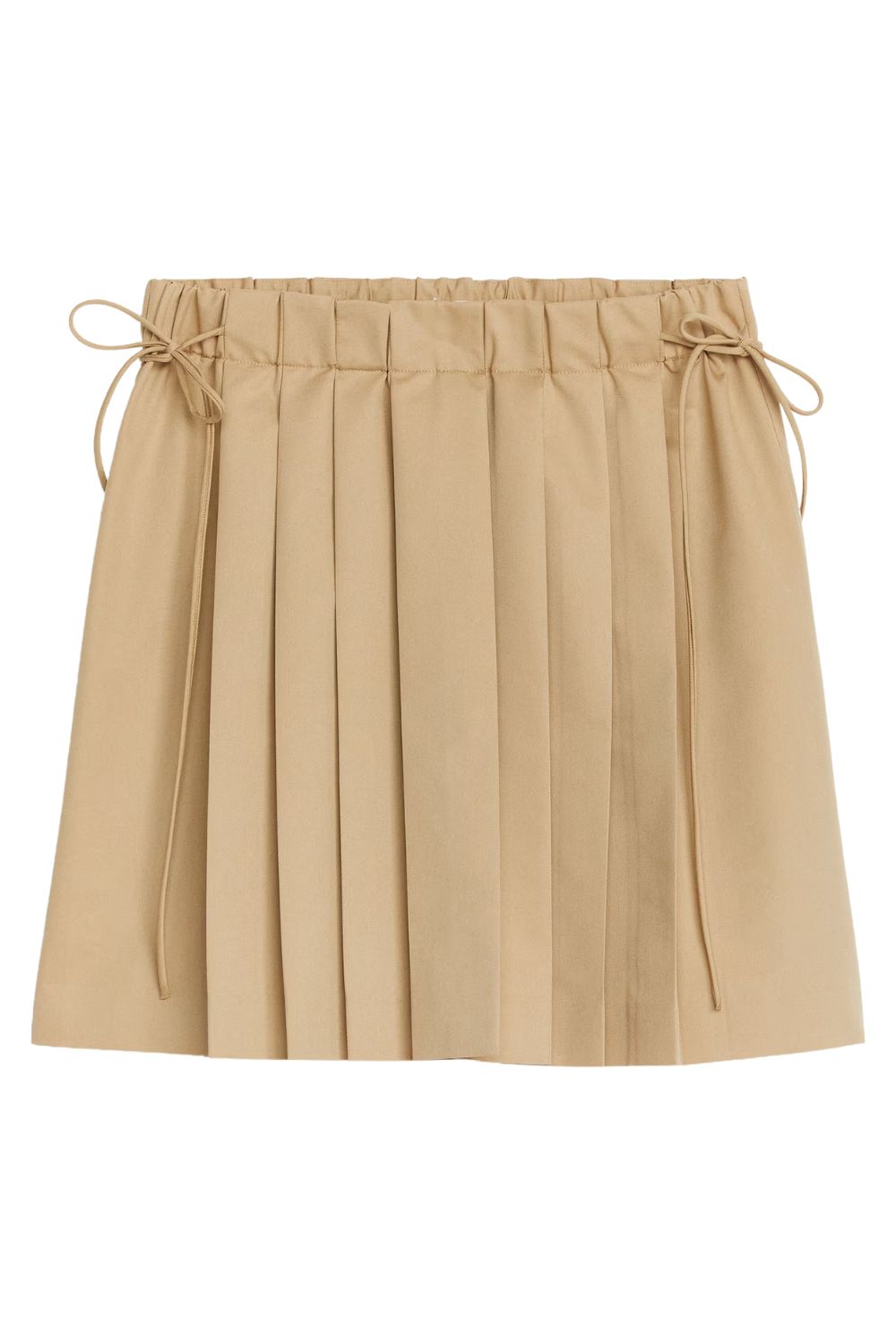 Arket Pleated Mini Skirt
