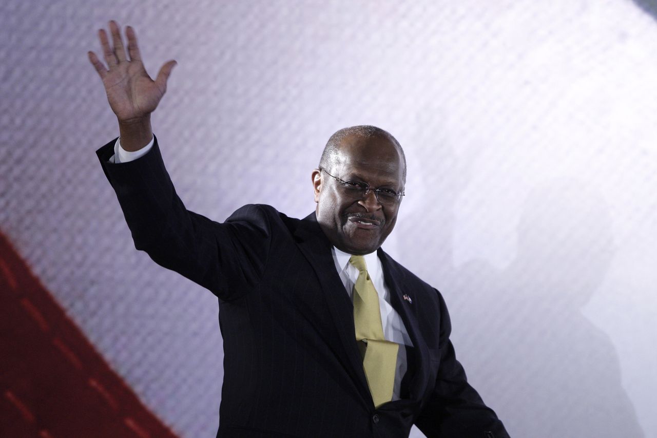 Herman Cain. 