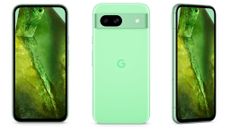 Leaked images of Google Pixel 8a in green