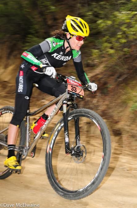 Mary McConneloug (Kenda Seven) descending