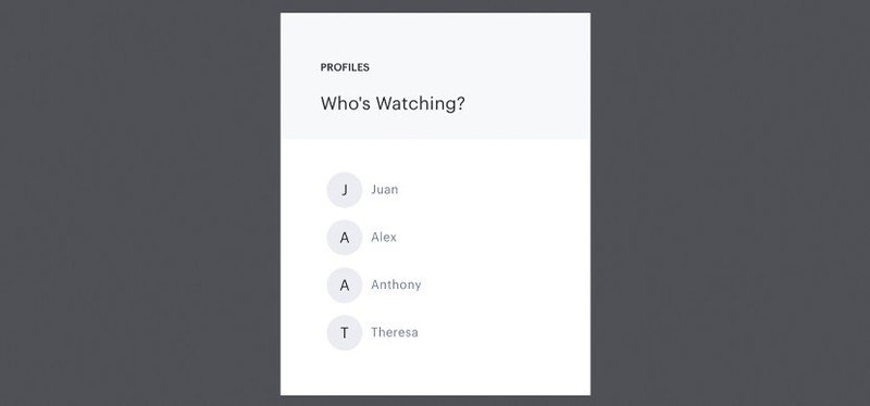 Hulu Profiles