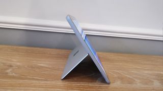 A photograph of the Microsoft Surface Go 3 from the side