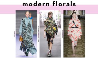 Modern Florals, AW17 Fashion Trends