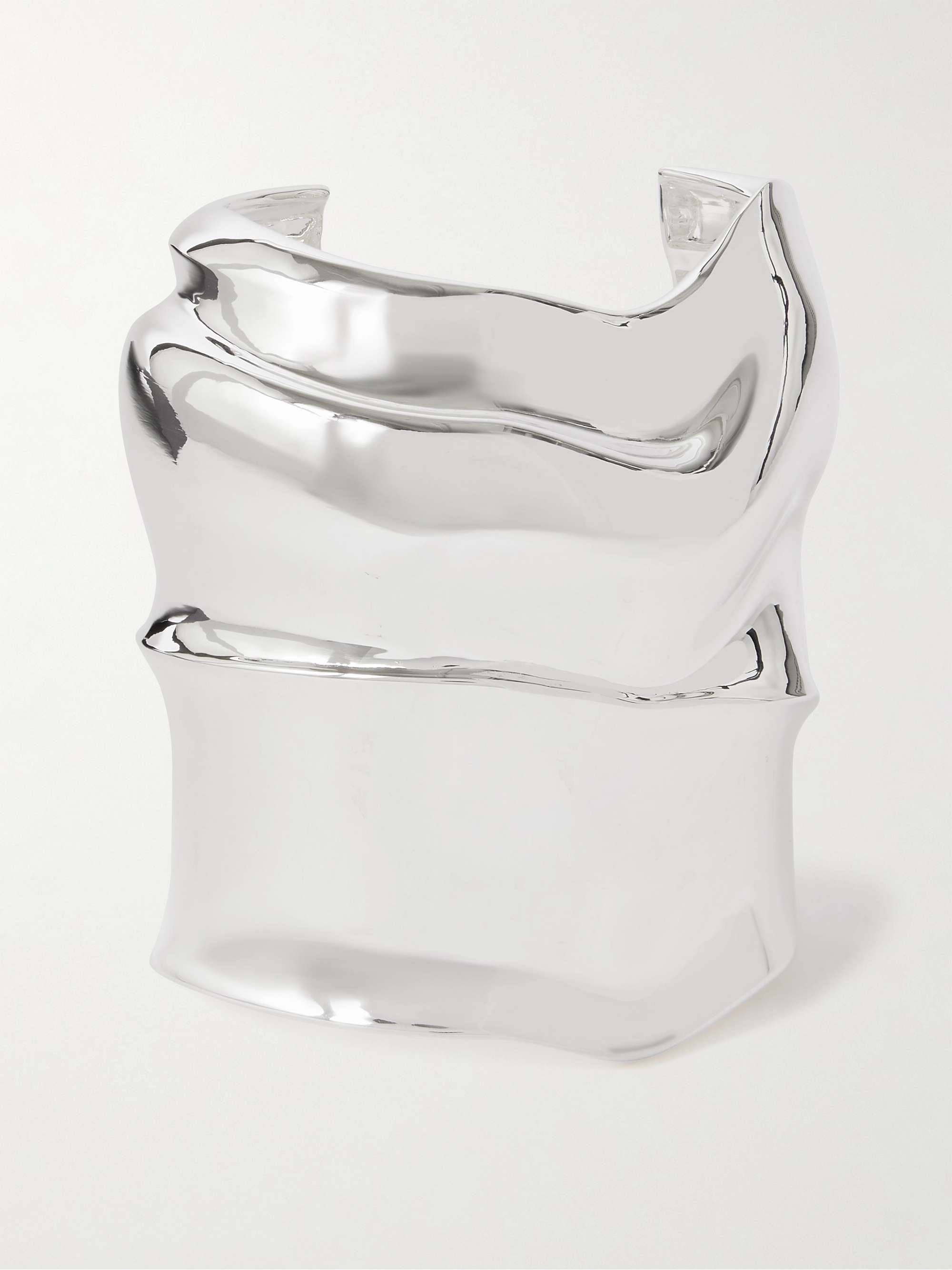 Pool Silver-Plated Cuff