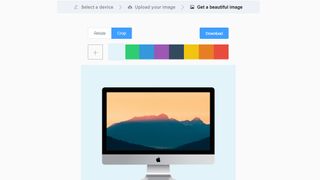 Create an image of your site displayed on different devices