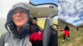 The North Face helicopter replacement jacket to New Zealand mountain