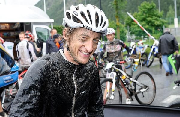 A happy TransAlp finisher after stage 1