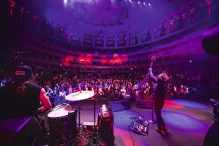 The Cadillac Three onstage at the Royal Albert Hall