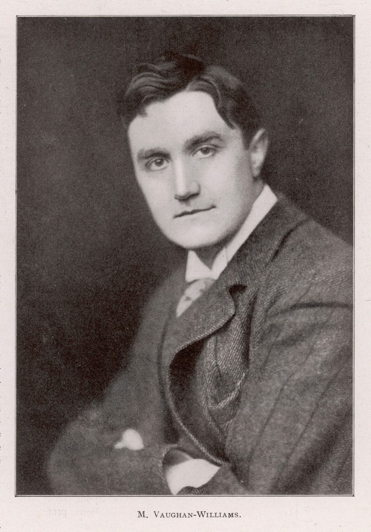 Ralph Vaughan Williams, 1872 - 1958.