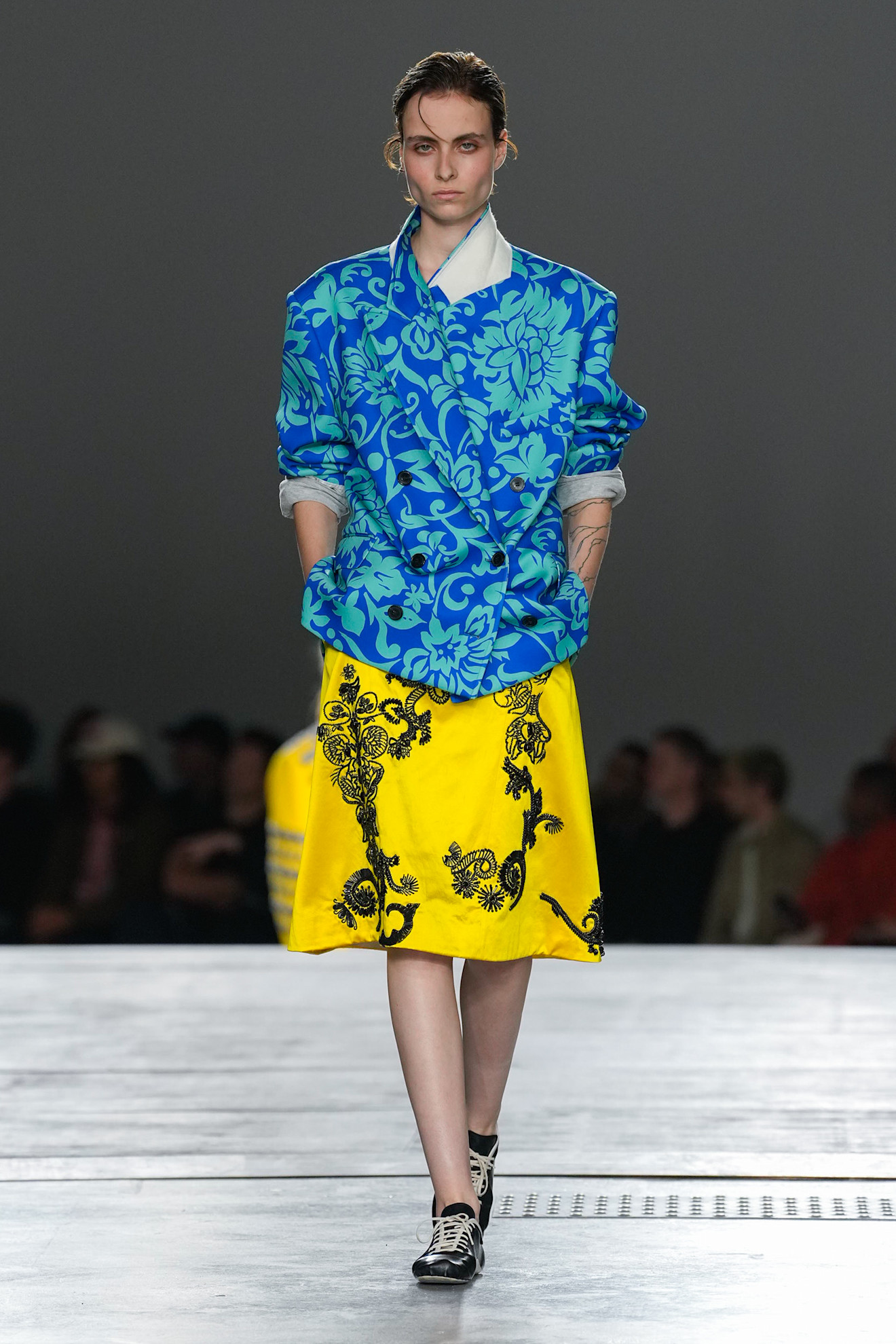 colorful looks from dries van noten spring 2026