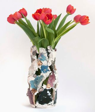 Flower pot artwork