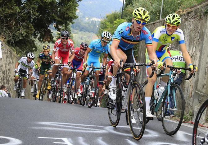 Matej Mohoric (Slovenia) in the group
