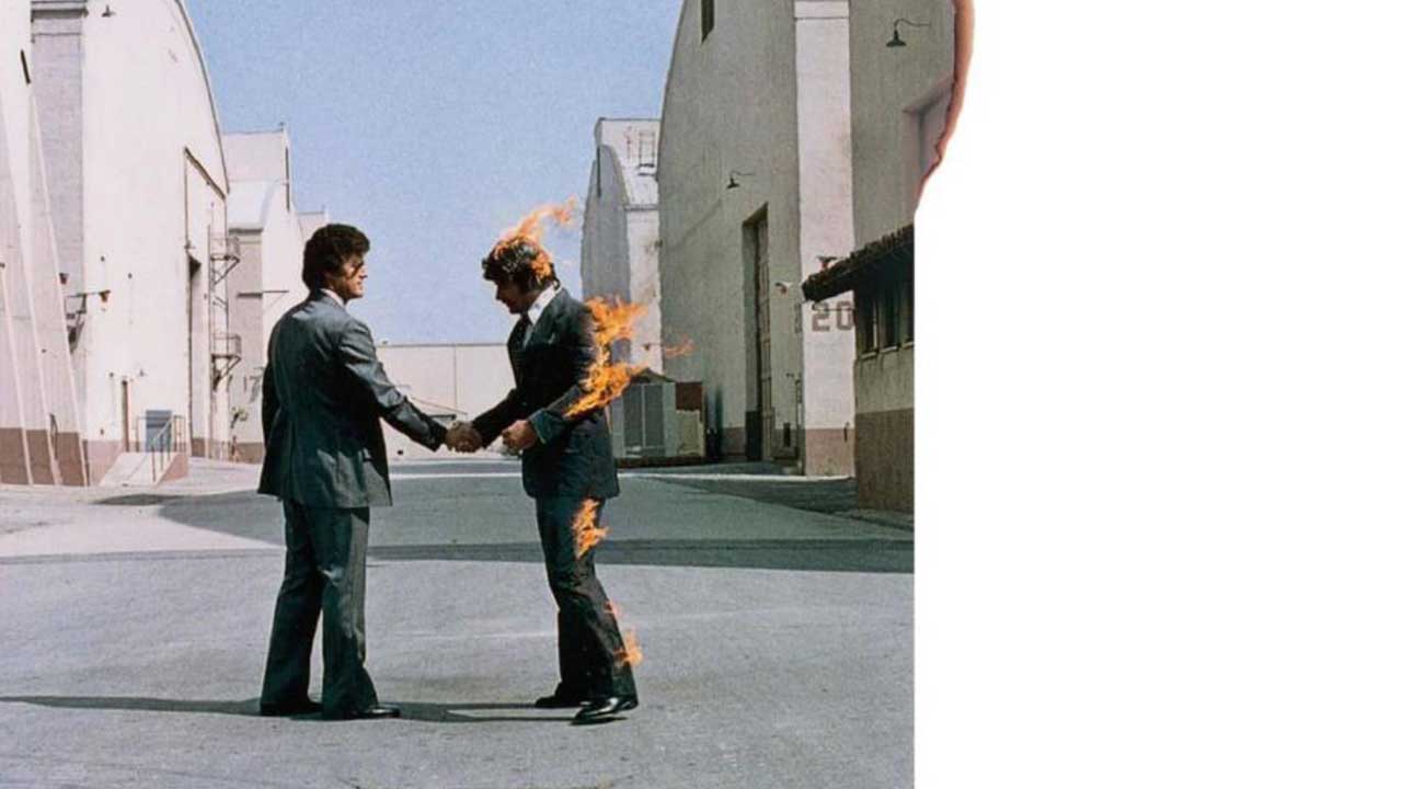 Pink Floyd: the story of Wish You Were Here's iconic artwork