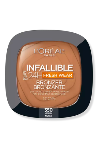 Best Drugstore Bronzers 2023 | L'Oréal Infallible 24H Fresh Wear Soft Matte Bronzer