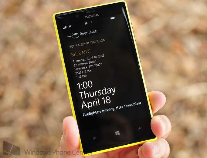 Reserve now: OpenTable’s official app goes to Windows Phone 8 in latest ...