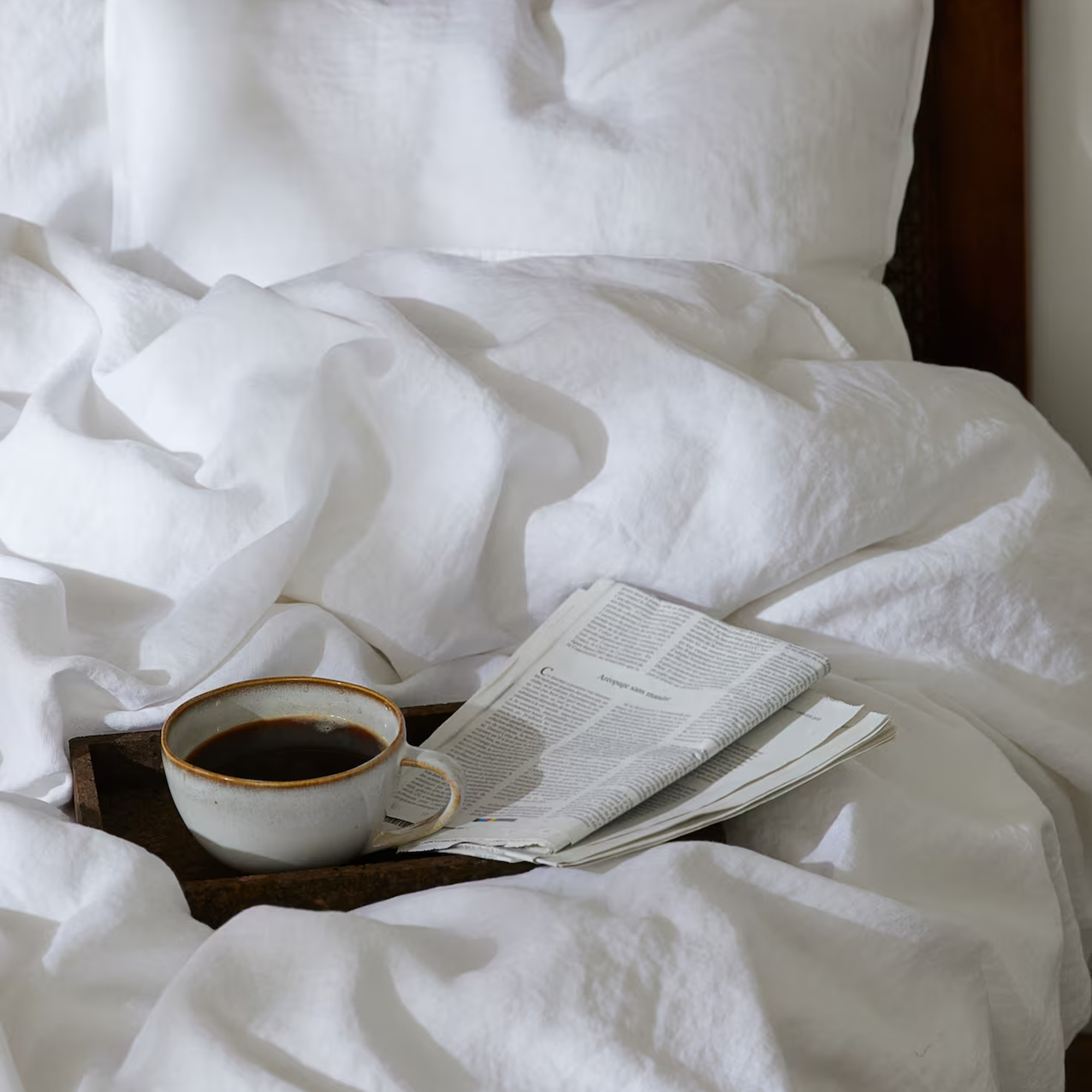 H&M Linen bedding set