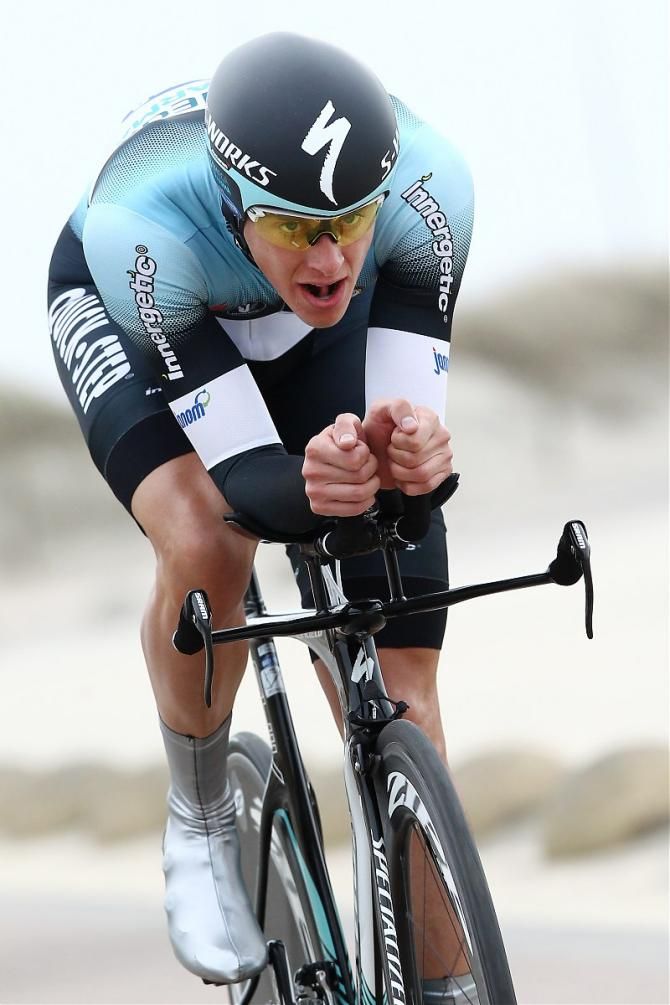 Niki Terpstra (Omega Pharma-Quick Step) finished fourth in the 7km prologue time trial.