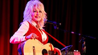 Dolly Parton attends Stella Parton's Red Tent Women's Conference 2014 at the Doubletree Hotel Downtown on April 18, 2014 in Nashville, Tennessee