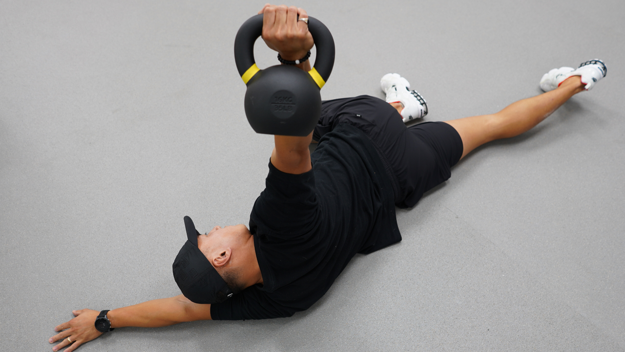 Kettlebell armbar