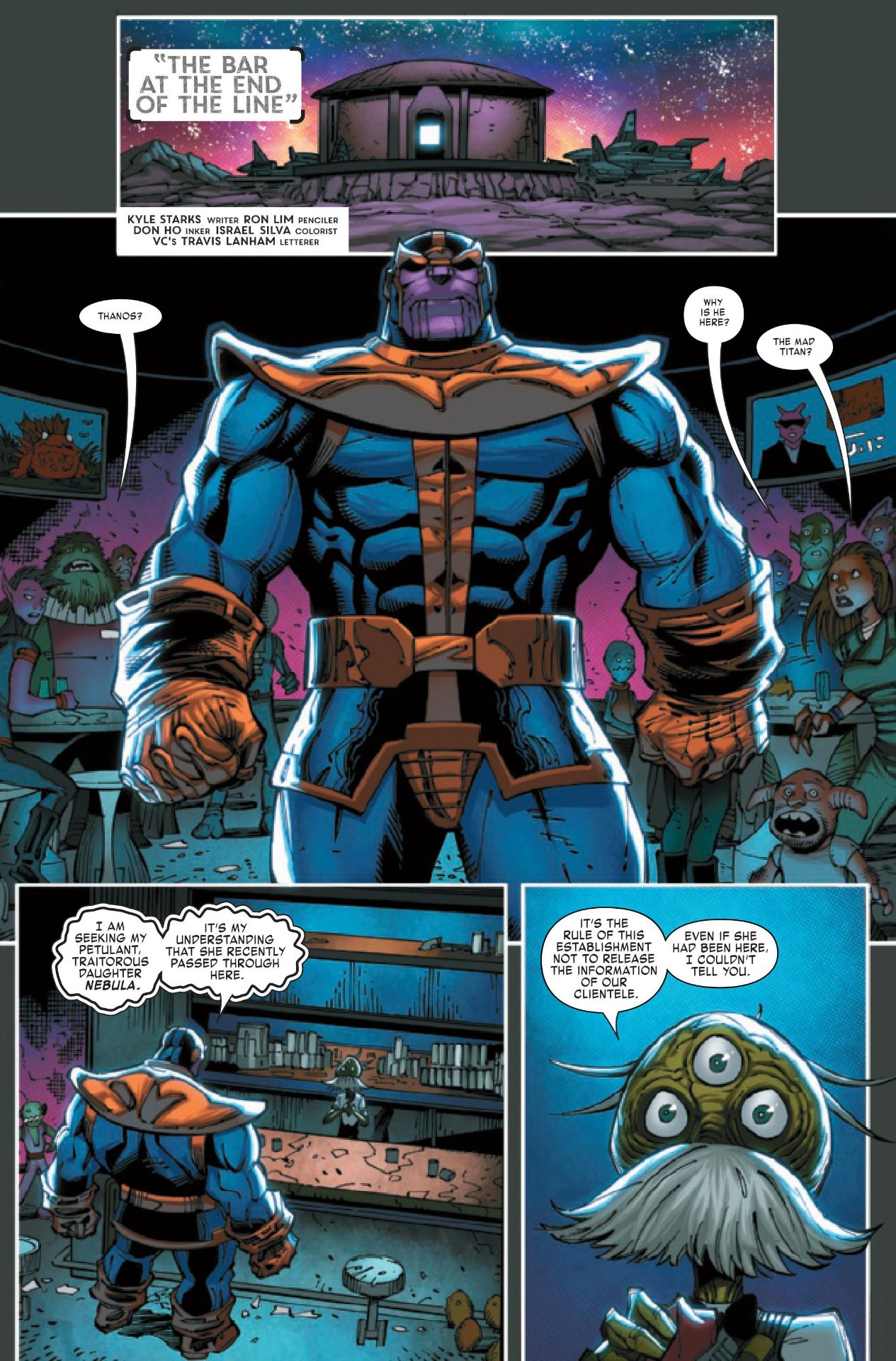Thanos: Death Notes #1 art