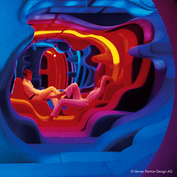 Verner Panton living tower arrangement