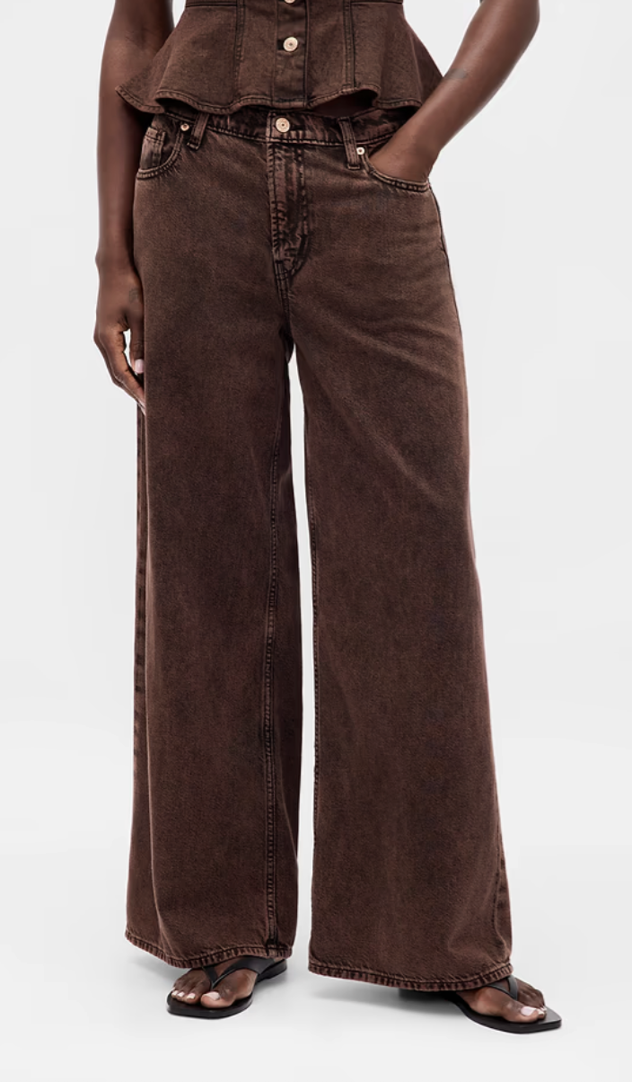 Gap, Mid Rise UltraSoft Baggy Jeans