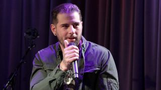 M Shadows giving an interview in 2017