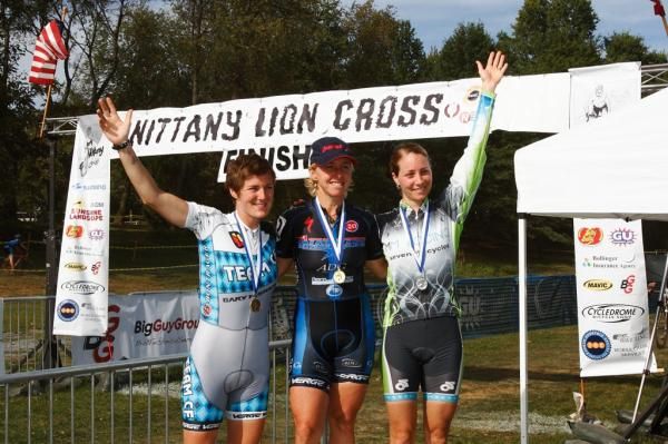 Podium (L-R): Kristin Gavin, Laura Van Gilder and Maureen Bruno Roy.