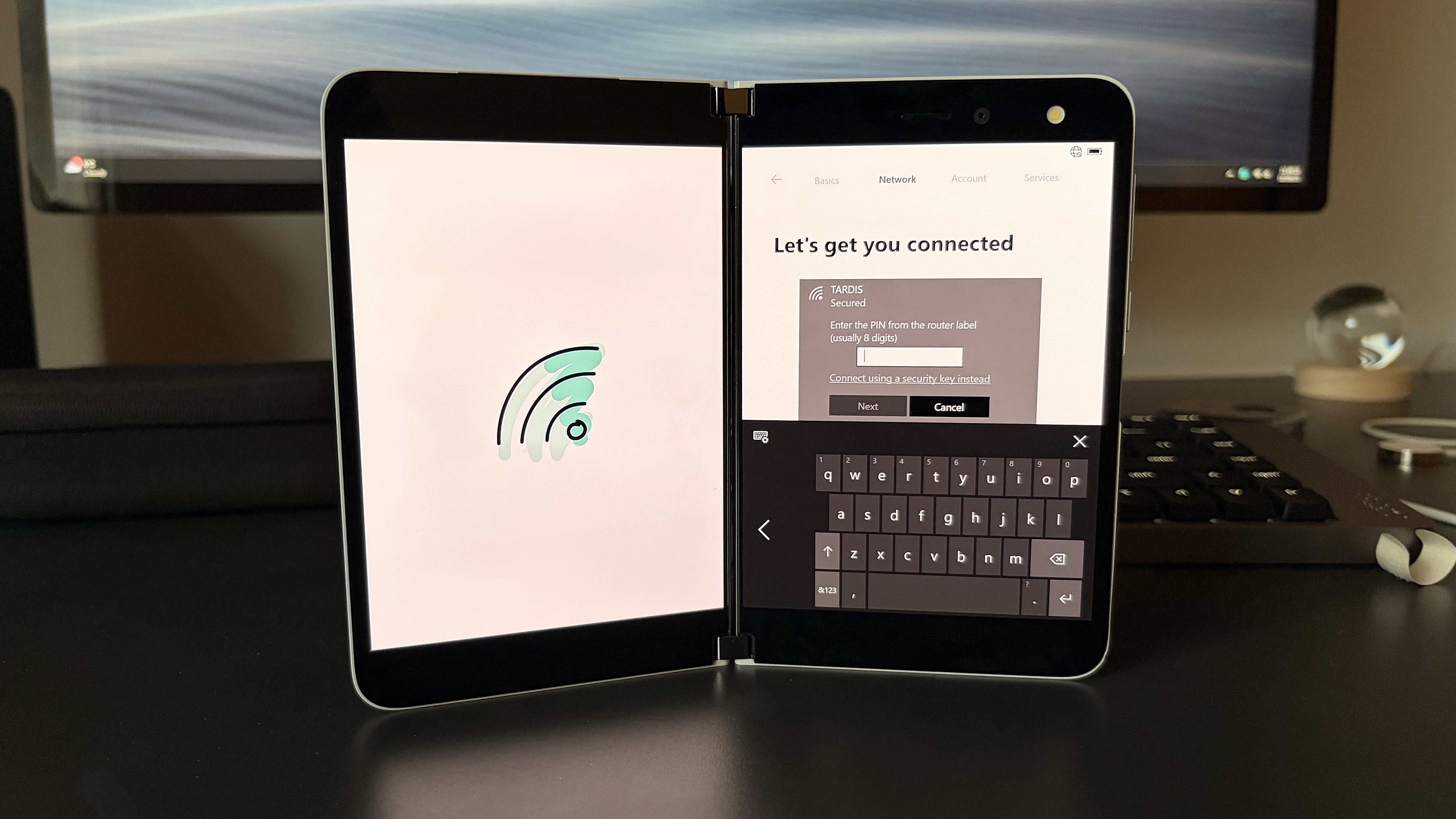 Surface Duo Andromeda OOBE