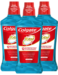 Colgate Total Alcohol Free Mouthwash (3 pack) | $17.97