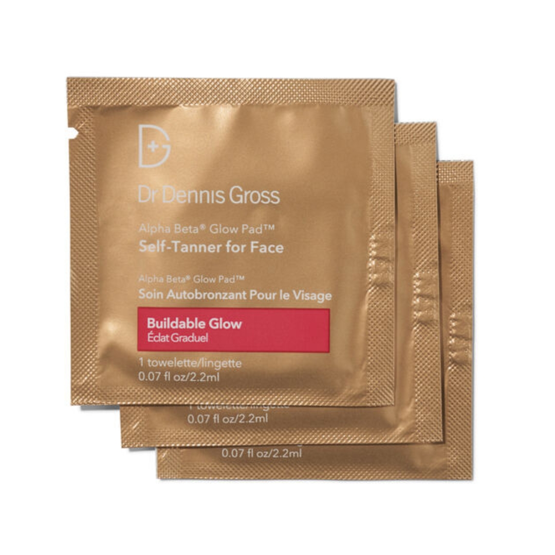 Dr. Dennis Gross Alpha Beta Glow Pad Self Tanner for Face 20 Pack