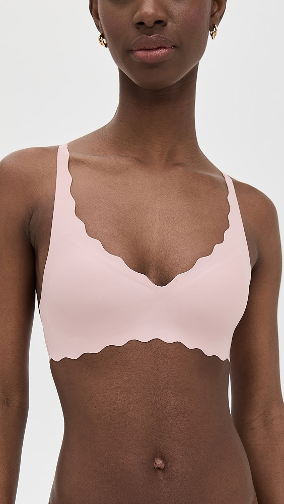 B Wow'd Wire Free Bralette - Blush Pink