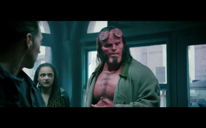 Hellboy trailer.