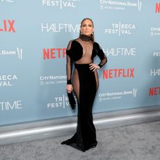  Jennifer Lopez attends the "Halftime" Premiere during the Tribeca Festival Opening Night on June 08, 2022 in New York City