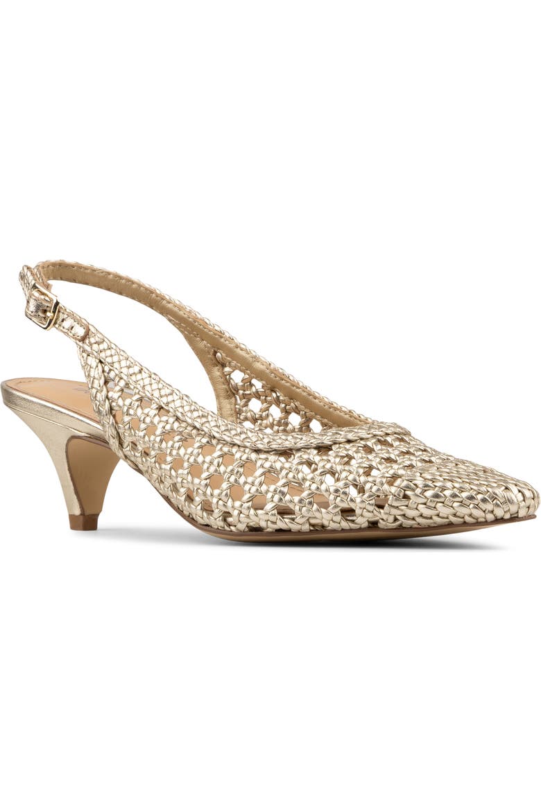 Slingback Pointed Toe Pump