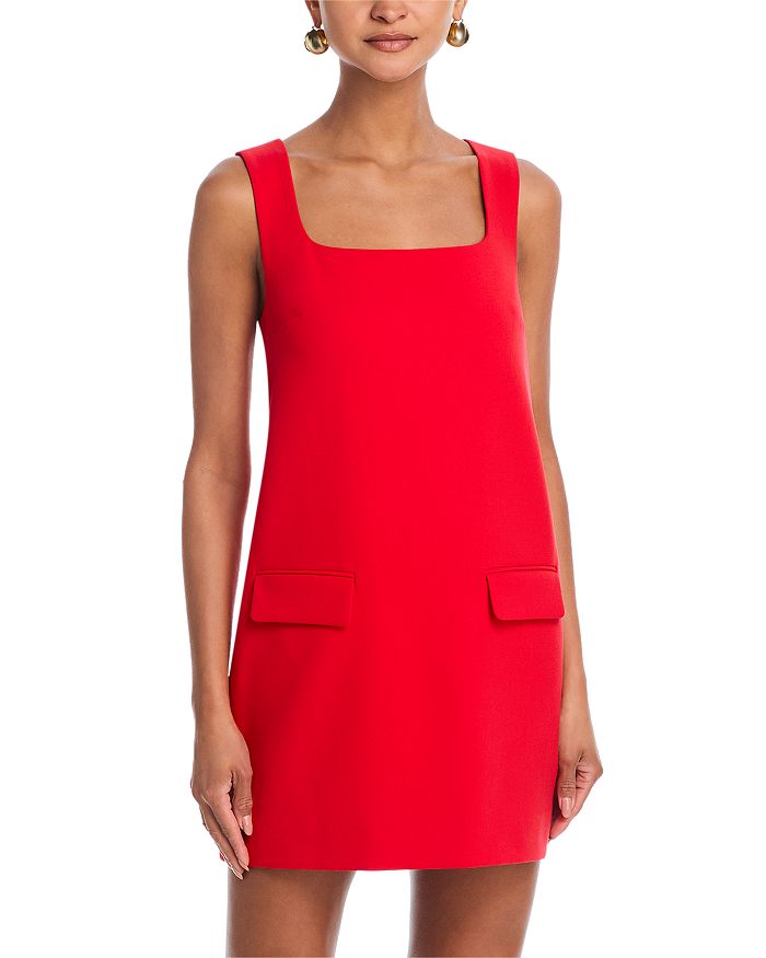 Whisper Square Neck Mini Dress