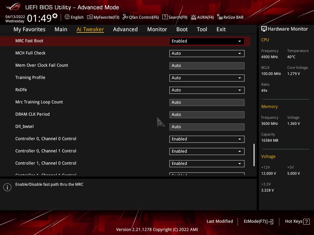 Asus ROG Strix B660-A Gaming WIFI D4