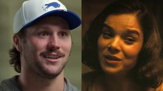 From left to right: Josh Allen in Hard Knocks and Hailee Steinfeld in Sinners.