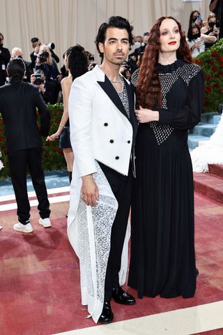 Joe Jonas and Sophie Turner attend The 2022 Met Gala