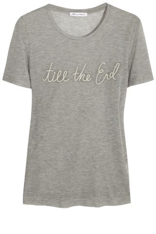 Bella Freud Till The End Jersey T-shirt, £85