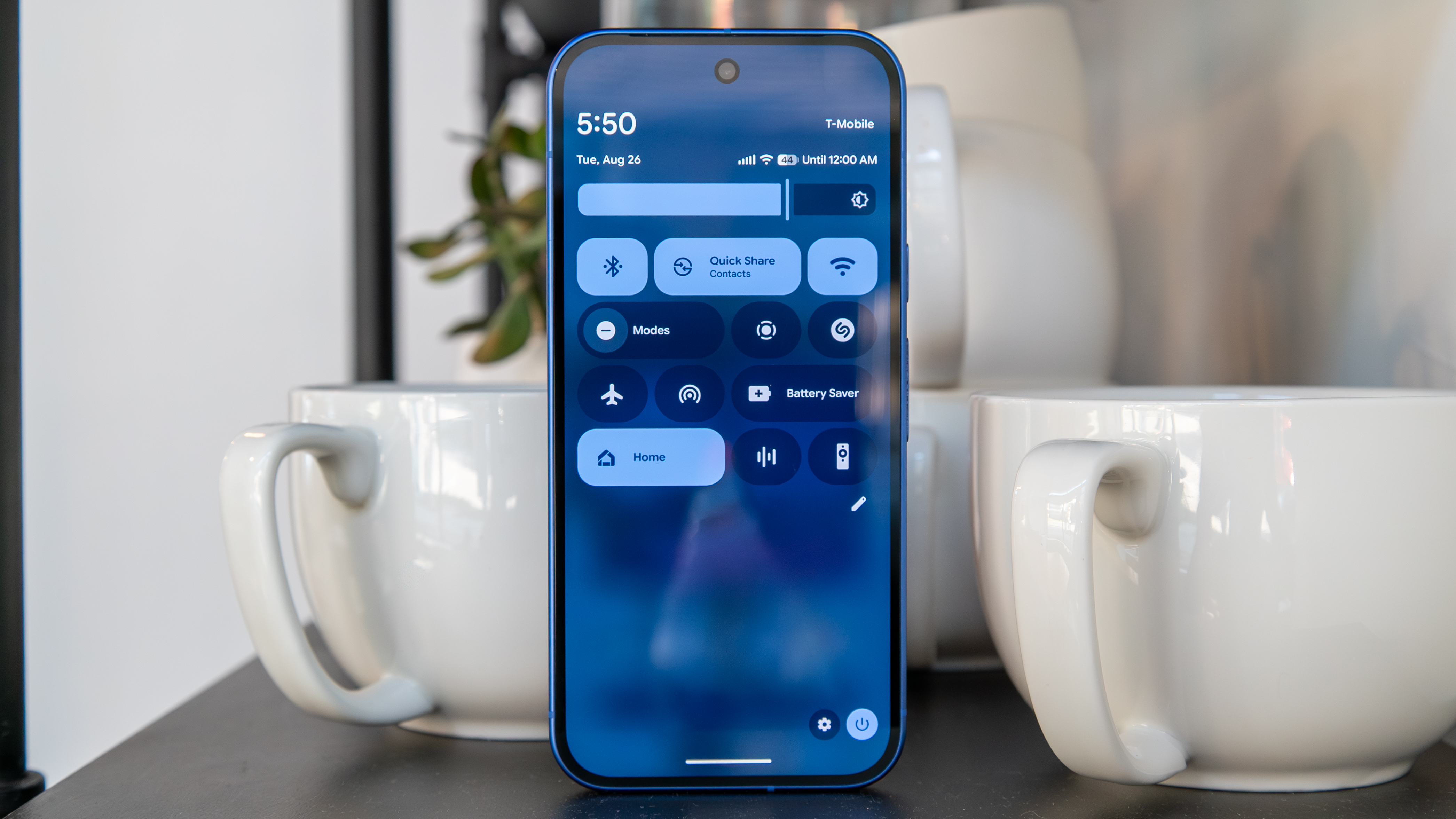 Quick Settings on the Pixel 10