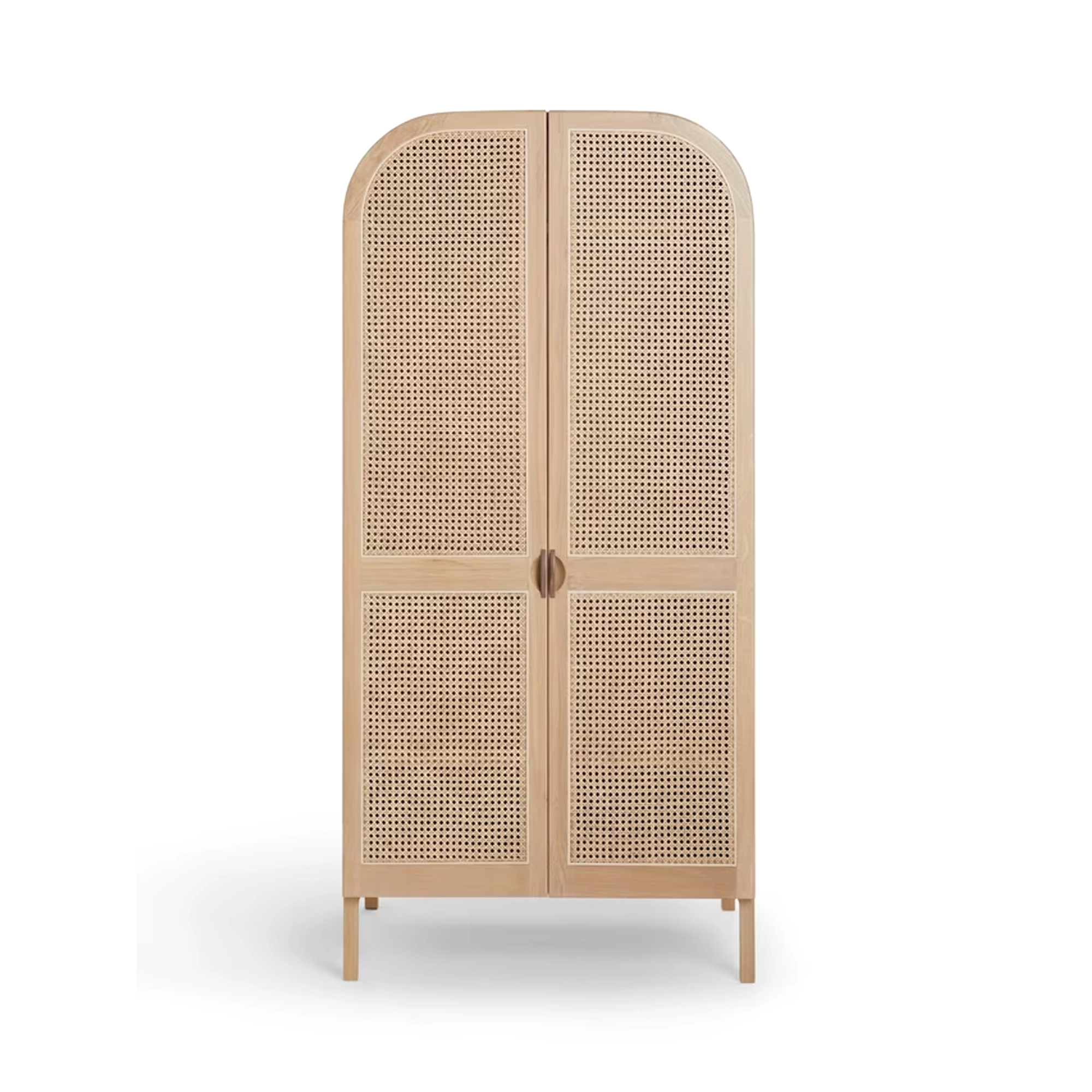 DUSK, Rattan Double Wardrobe
