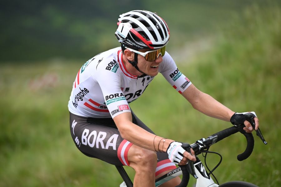 Patrick Konrad on stage 1 of the Sibiu Cycling Tour