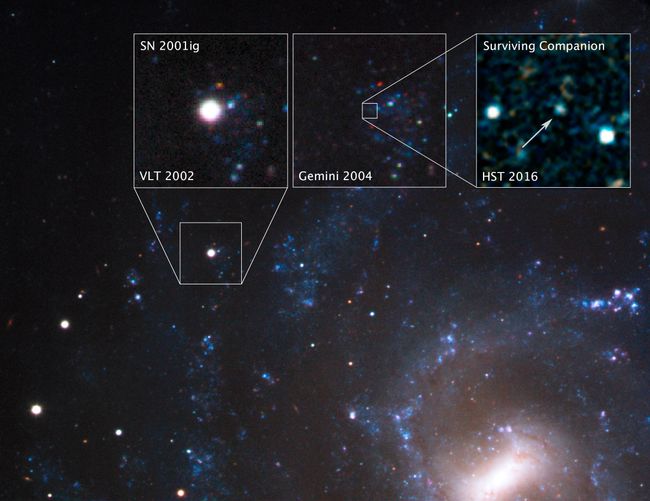 Hubble Snags First View Of Supernova Explosion's Sole Survivor | Space