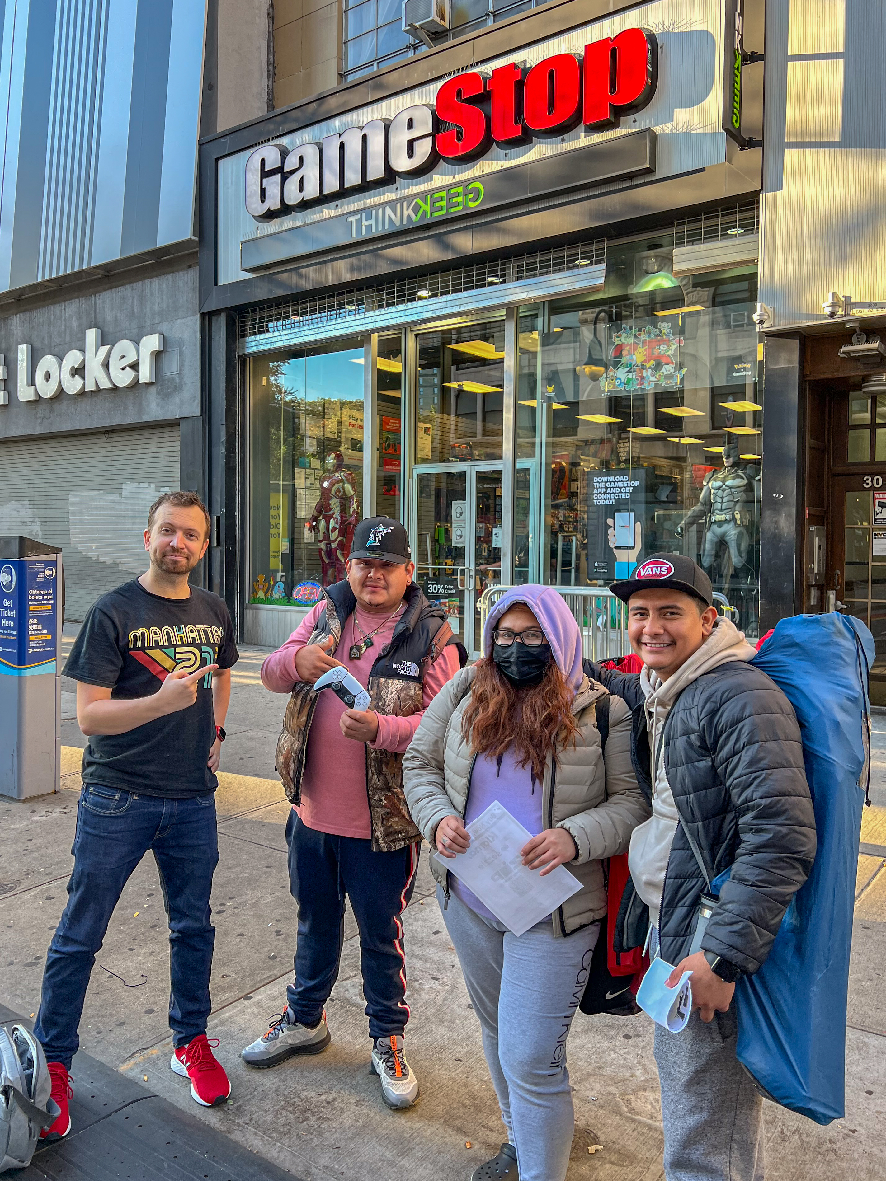 PS5 restock GameStop in-store event Matt Swider